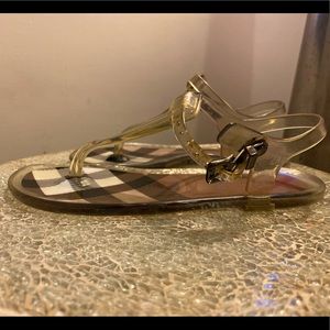 Burberry Jelly Sandal Clear  Kids Size 30